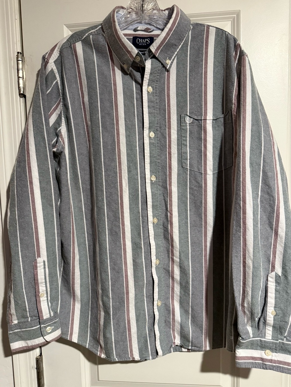 Vintage Chaps western long sleeve 80s 90s cowboy shirt- great condition! Mens XL